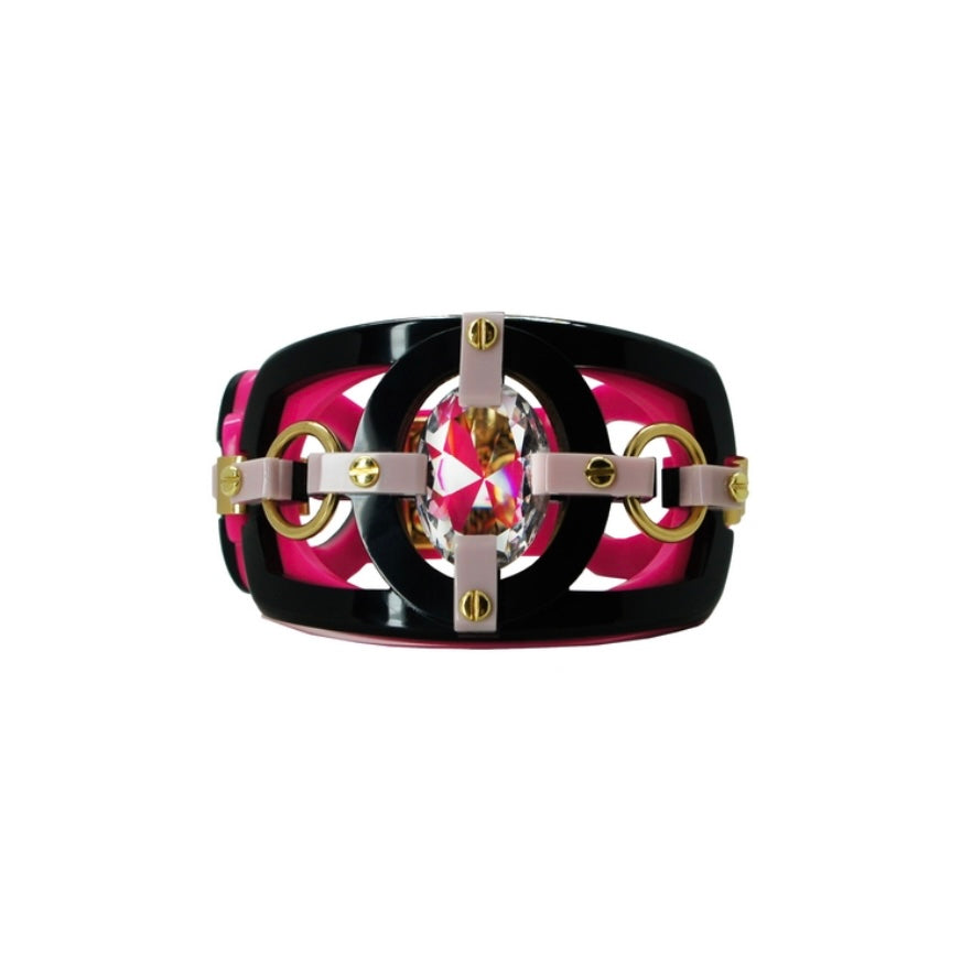 Bracelet Cutted Stone Oval