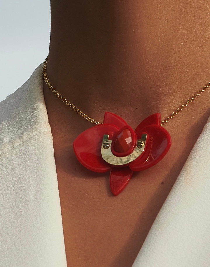 Orchid Pendant