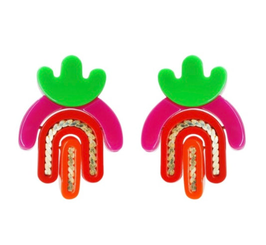 Bromelia Earrings