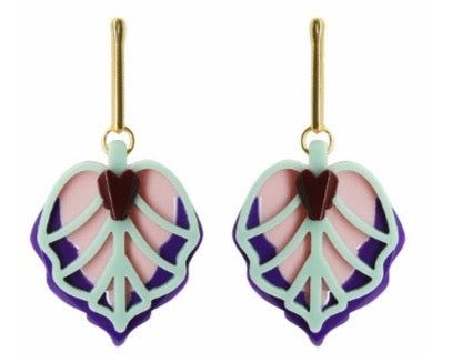 Lilium Pink Earrings